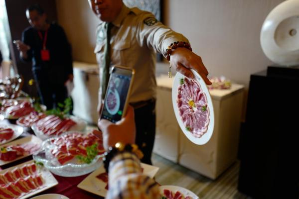 2018中國(guó)國(guó)際火鍋食材大型品嘗會(huì)展，誠(chéng)健集團(tuán)上?；疱佌箷?huì)交流會(huì)